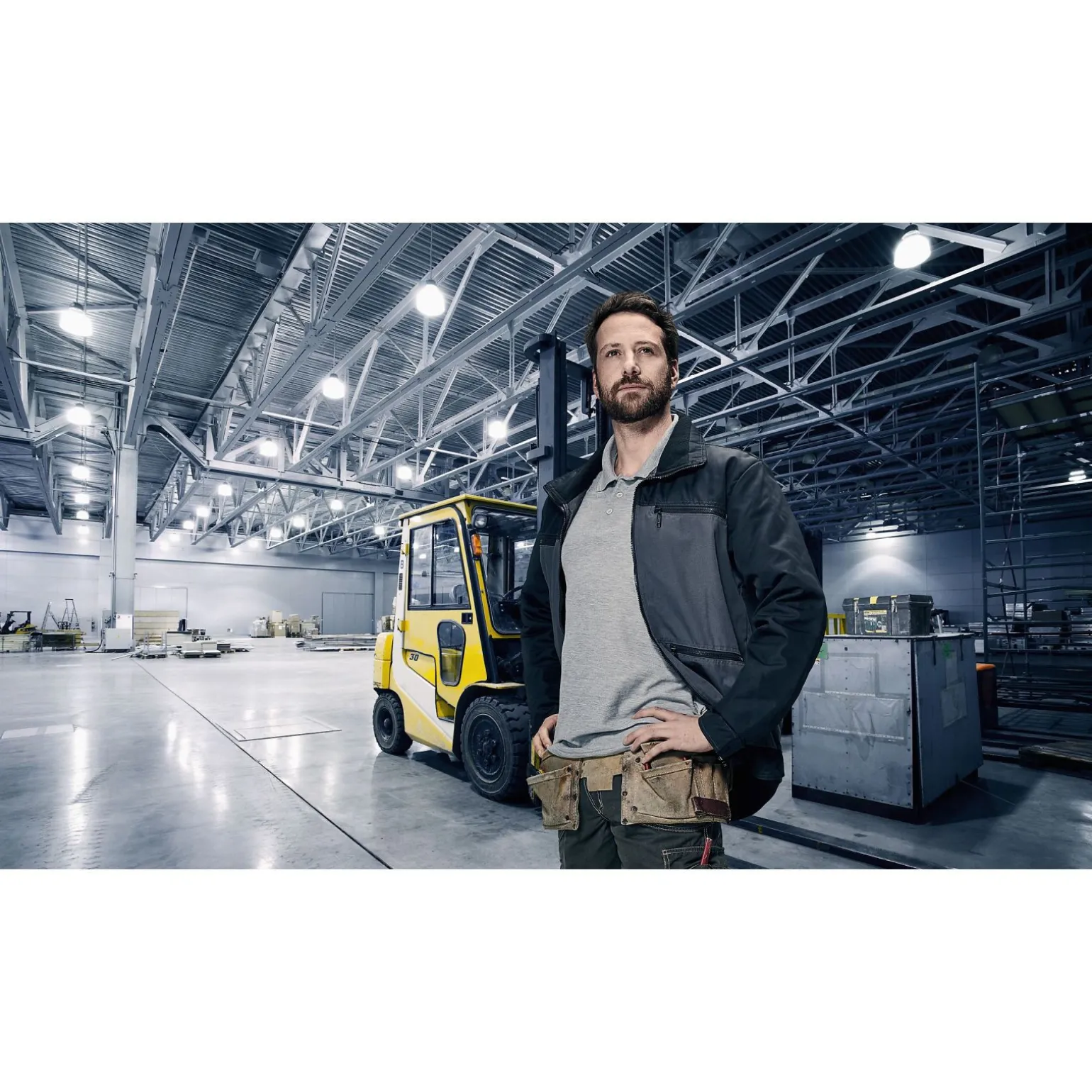Philips LED Highbay BY100P CoreLine 77W 10500lm 41-80D - 840 Kallvit | IP65