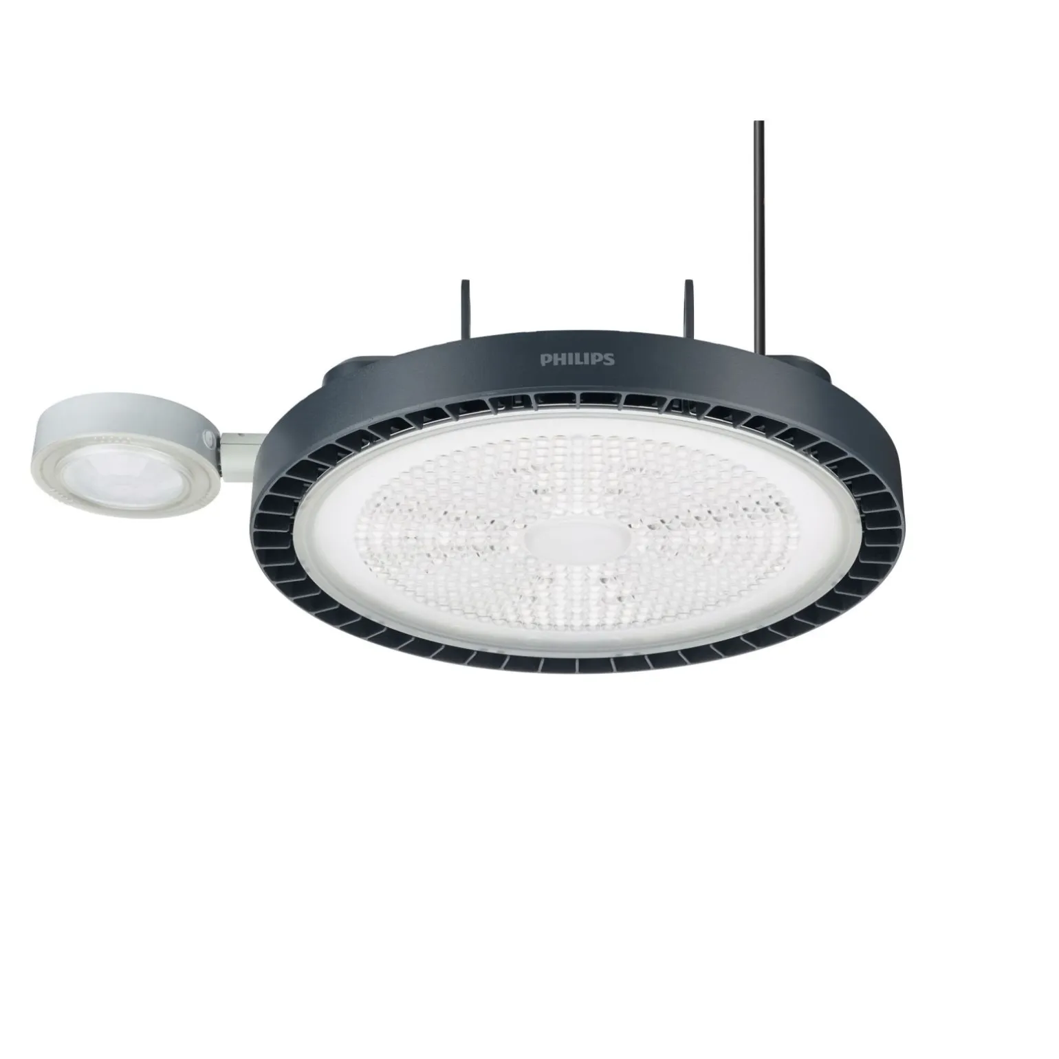 Philips LED Highbay BY122X Coreline G5 Aluminium Grå 203W 30000lm 55D - 840 Kallvit | IP65 - Interact Dimbar