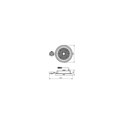 Philips LED Highbay BY122X Coreline G5 Aluminium Grå 203W 30000lm 55D - 840 Kallvit | IP65 - Interact Dimbar