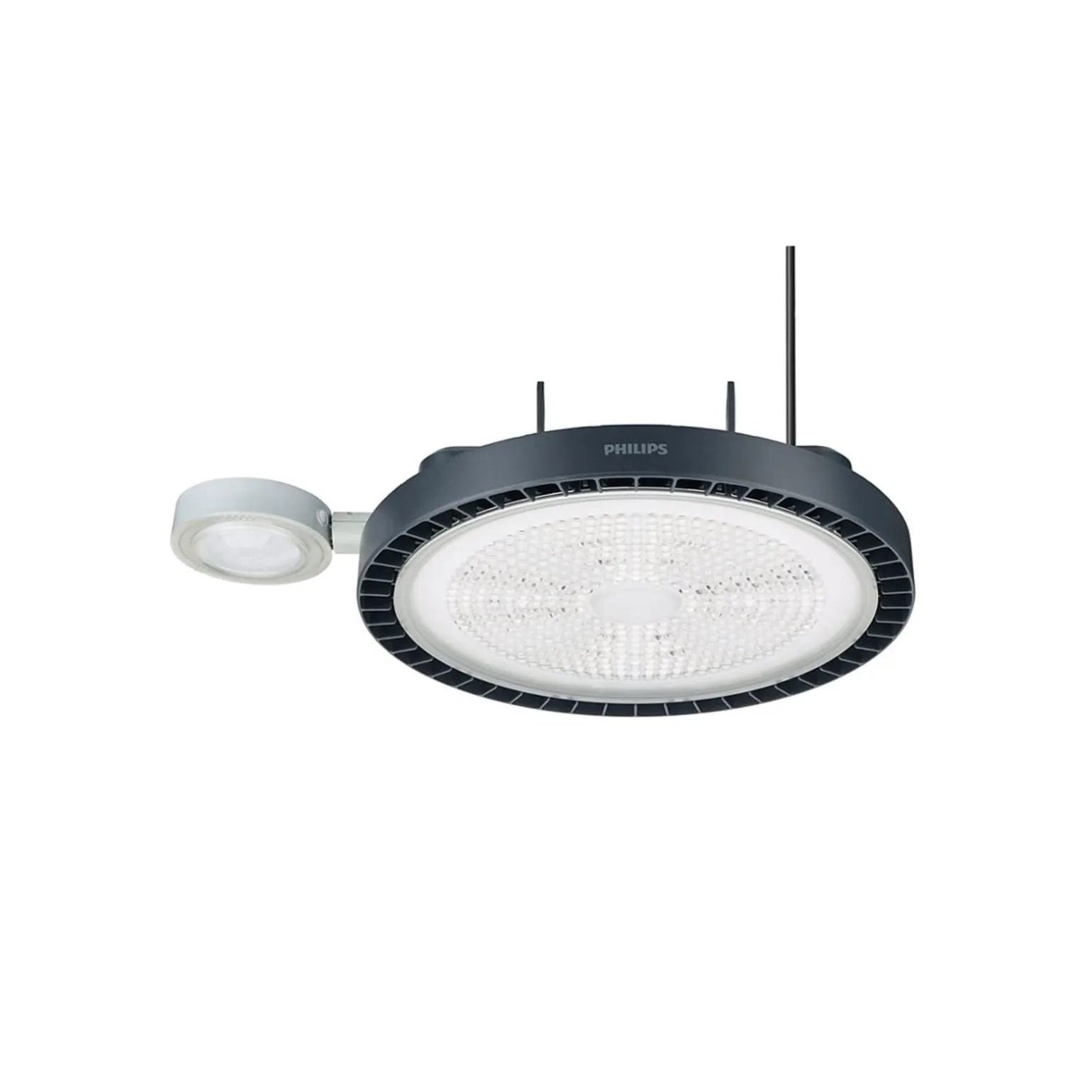Philips LED Highbay BY122X Coreline G5 Aluminium Grå 203W 30000lm 55D - 840 Kallvit | IP65 - Interact Dimbar