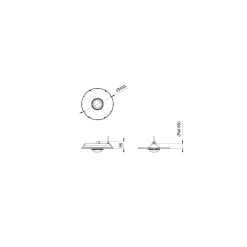 Philips LED Highbay CoreLine Aluminium Grå 137W 25000lm 90D - 840 Kallvit | IP65 - Dimbar, Interact
