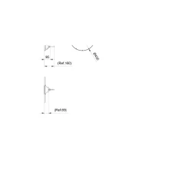 Philips LED Highbay CoreLine Aluminium Grå 130W 25000lm 55D - 840 Kallvit |IP66