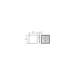 Philips LED Panel CoreLine RC132V 22/31W 2900-4300lm - 830-835-840 CCT | 60x60cm - UGR <22 - Justerbara Watt