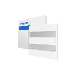 Philips LED Panel FlexBlend RC340B Vit 30W 4200lm - 940 Kallvit | 60x60cm - UGR <19 - Bästa färgåtergivning - Rörelse- och ljussensor