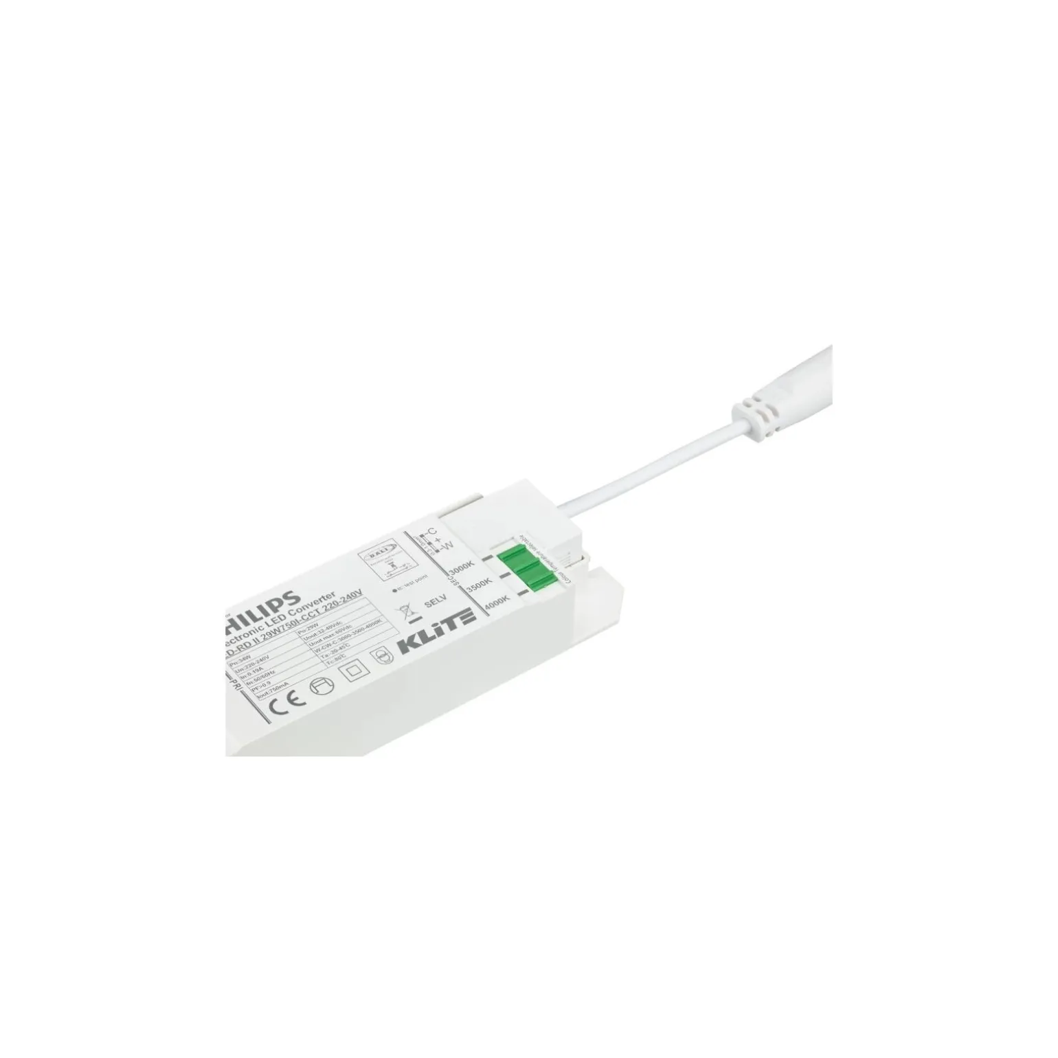 Philips LED Panel Ledinaire RC065B G5 28W 3600lm - 830-840 CCT | 60x60cm - UGR <19 - Dali Dimbar