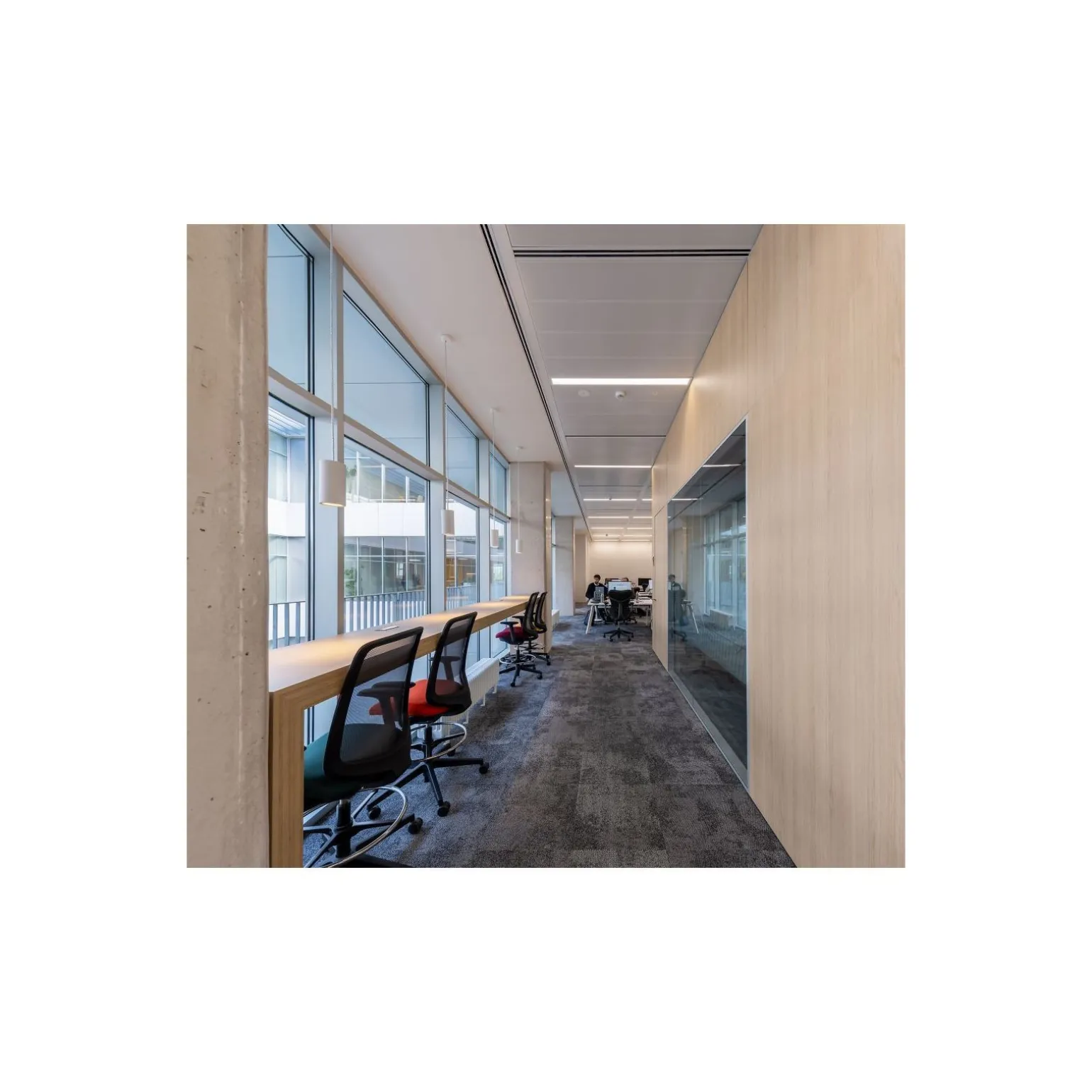 Philips LED Panel TrueBlend 17.4W 2800lm - 840 Kallvit | 120x30cm - UGR < 16 - Dali Dimbar - RC453X