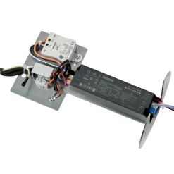 Philips LED Piedestallampa BCB500 OptiSpace Svart 37.2W 4900lm 177D - 740 Kallvit | 85cm - IP66 - Symmetrisk