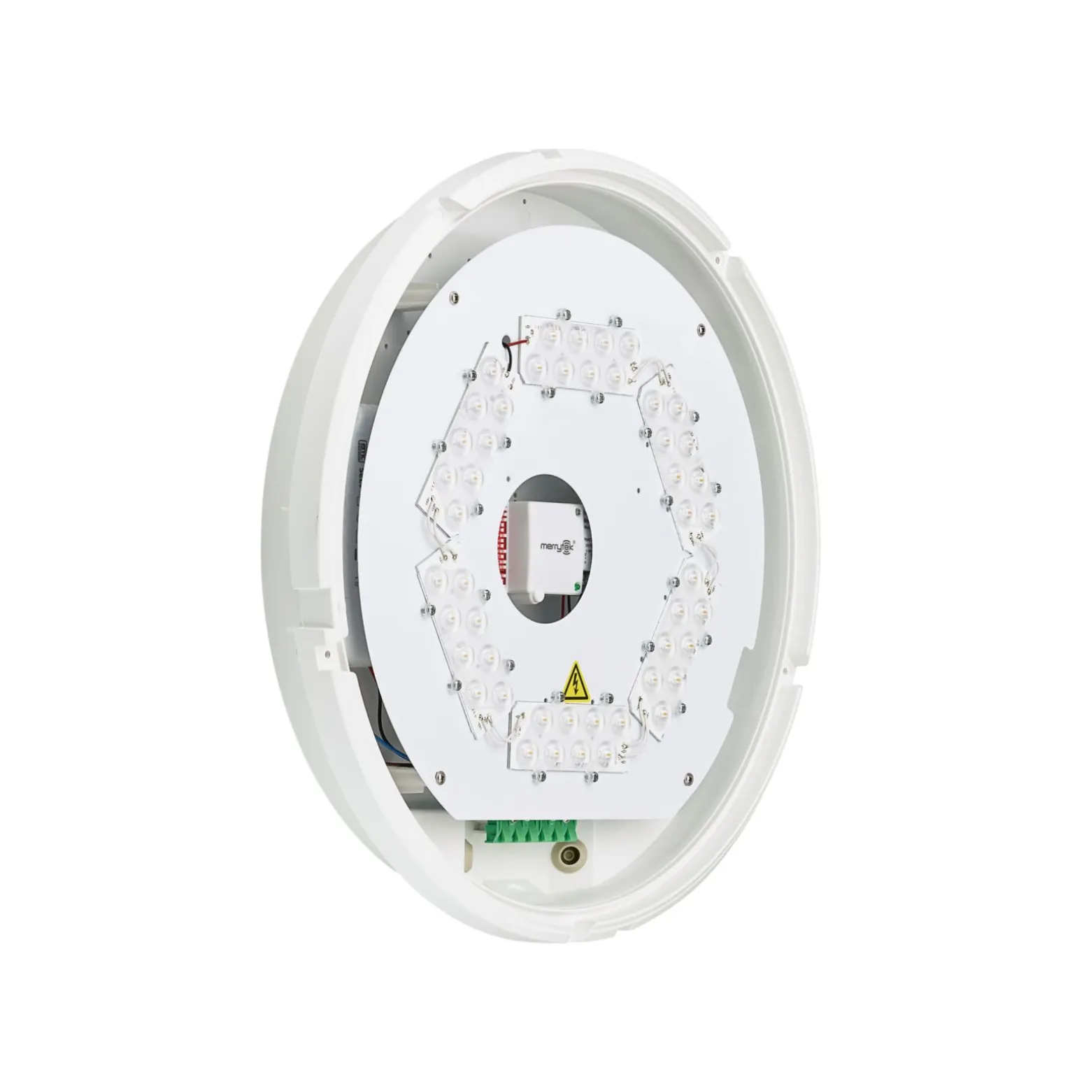 Philips LED Plafond Coreline WL140V Vit 38.2W 3100lm - 840 Kallvit | 390mm - IP65 - 1-10v Dimbar - 3 timmar nödbelysning - Rörelse- och ljussensor