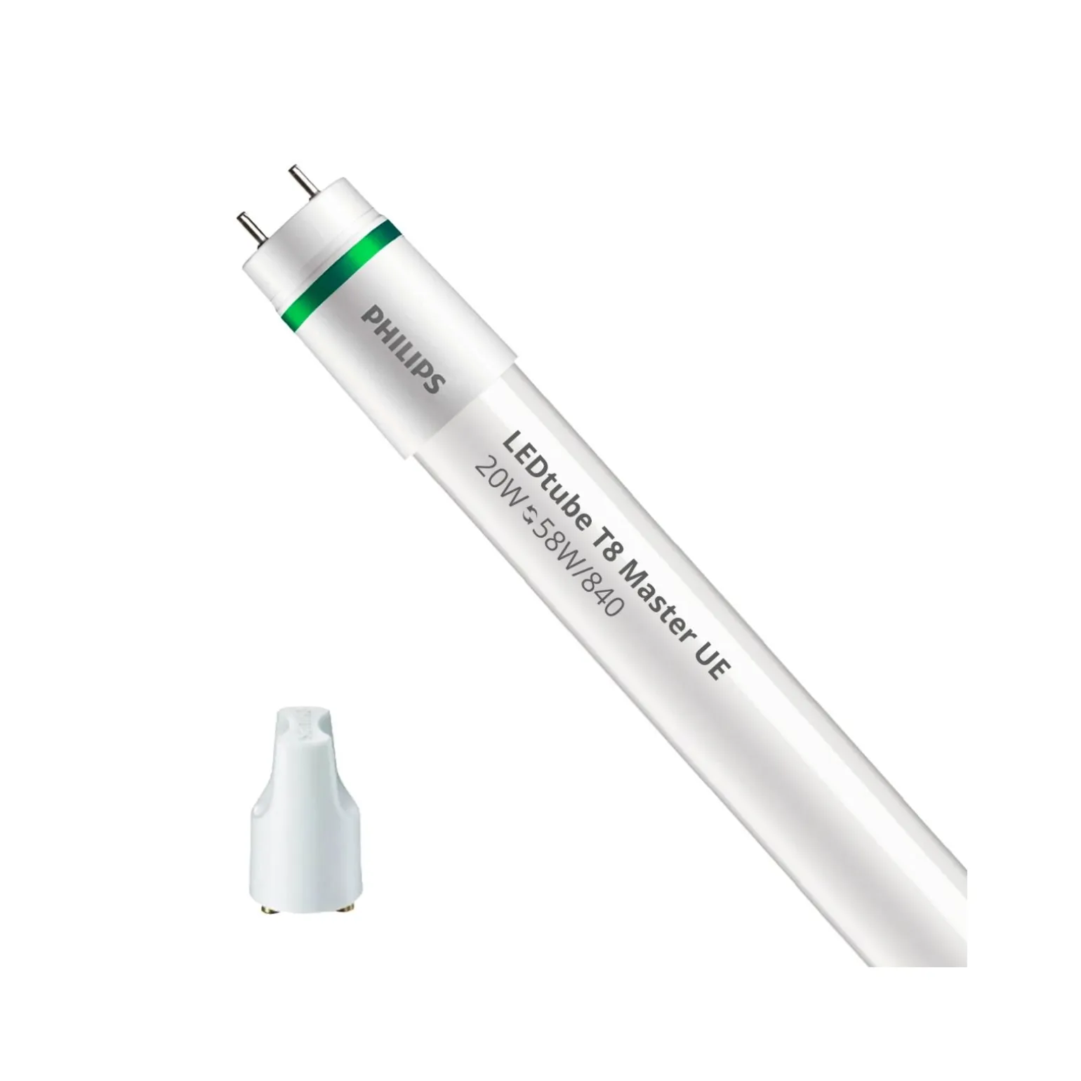 Philips LED Rör T8 MASTER (EM/Mains) Ultra Efficiency 20W 3700lm - 840 Kallvit | 150cm - Ersättare 58W