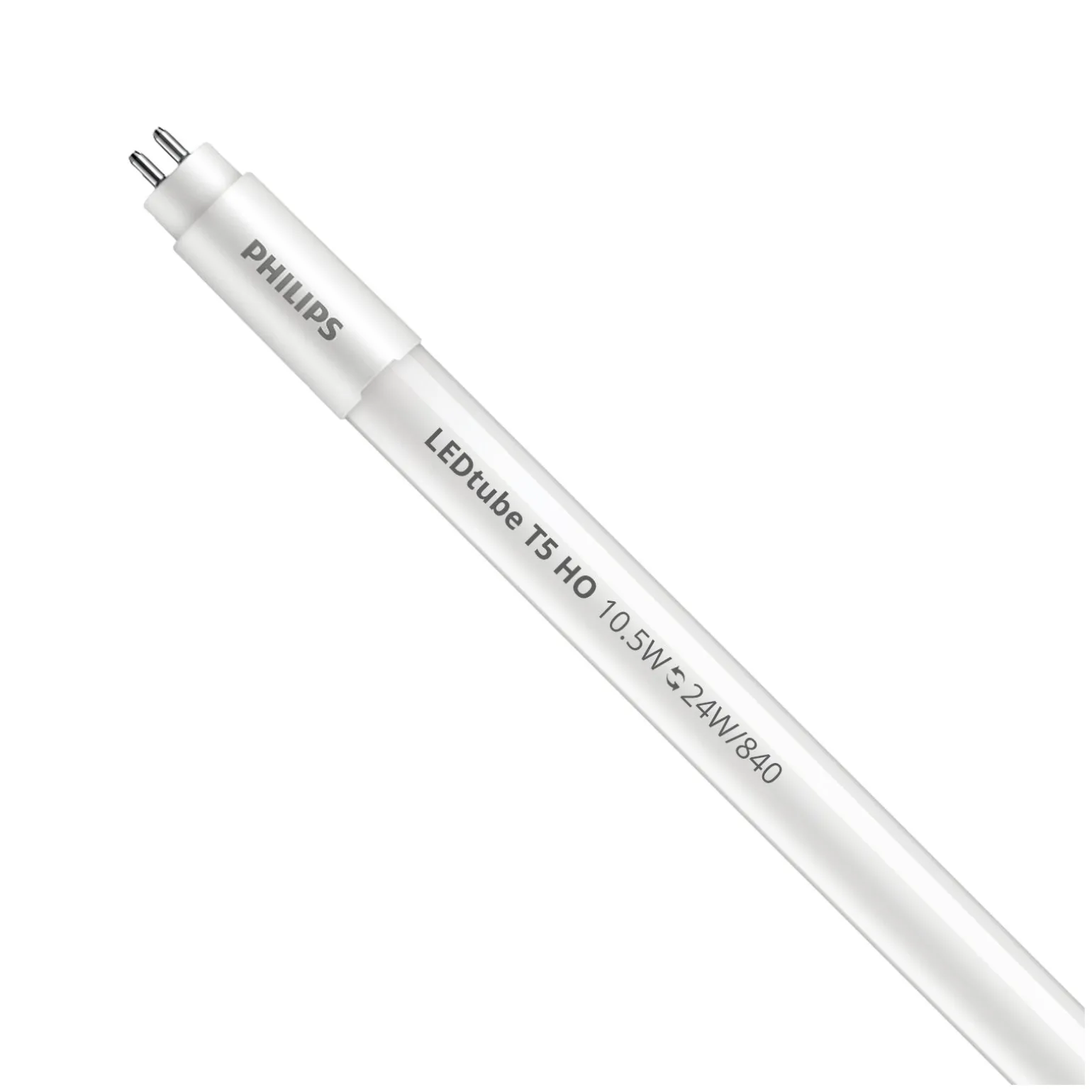 Philips LEDRör T5 MASTER (Mains) High Output 10.5W 1600lm - 840 Kallvit | 55cm - Ersättare 24W