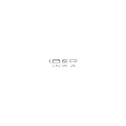 Philips LED Säkerhet Coreline BWC110 Svart 9W 900lm - 830 Varm Vit | 242x110mm - IP54