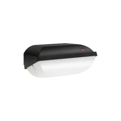 Philips LED Säkerhet Coreline BWC120 Svart 14W 1800lm - 830 Varm Vit | 282x178mm - IP54 - Ljussensor