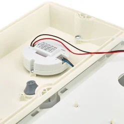 Philips LED Säkerhet Ledinaire WL055V Vit 6W 630lm - 840 Kallvit | 374x150mm - IP65 - Rörelsesensor