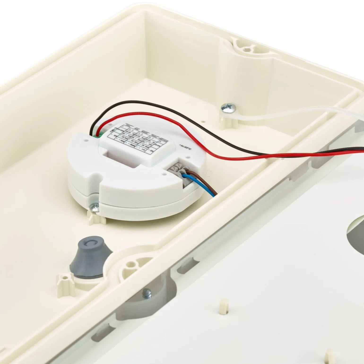 Philips LED Säkerhet Ledinaire WL055V Vit 6W 630lm - 840 Kallvit | 374x150mm - IP65 - Rörelsesensor