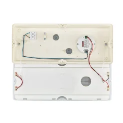 Philips LED Säkerhet Ledinaire WL055V Vit 6W 630lm - 840 Kallvit | 374x150mm - IP65 - Rörelsesensor