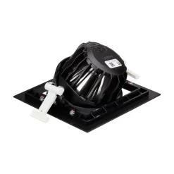 Philips LED Spot Greenspace Accent Gridlight Aluminium Svart 31W 4000lm 120D - 830 Varm Vit | 154mm - IP20 - Interact Dimbar