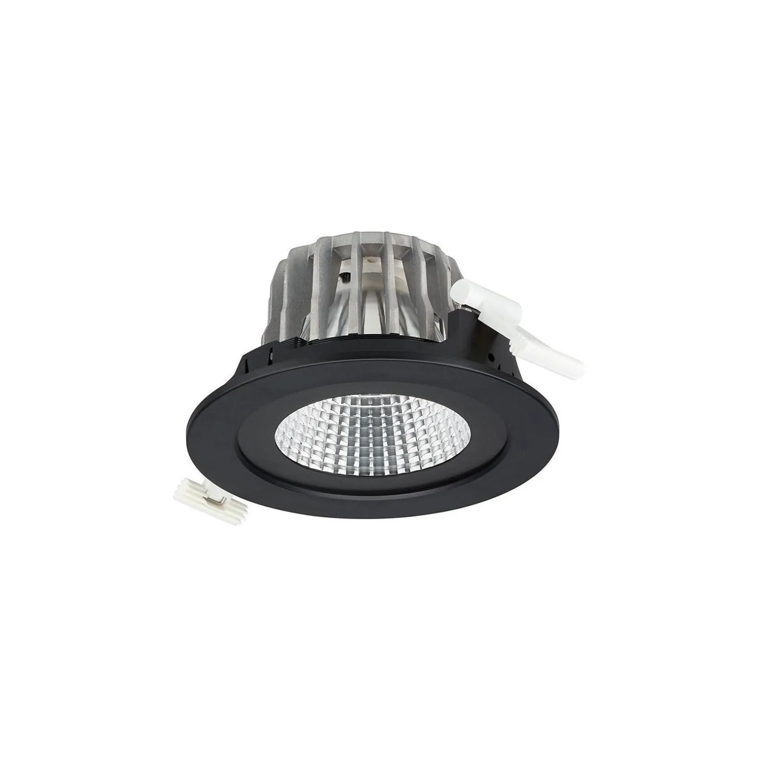 Philips LED Spot Greenspace Accent Fast Aluminium Svart 31W 3900lm 36D - 930 Varm Vit | 163mm - IP20 - Bästa Färgåtergivning - Interact Dimbar