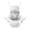 Philips LED Spot Greenspace Accent Elbow Aluminium Svart 31W 4000lm 36D - 830 Varm Vit | 163mm - IP20 - Interact Dimbar