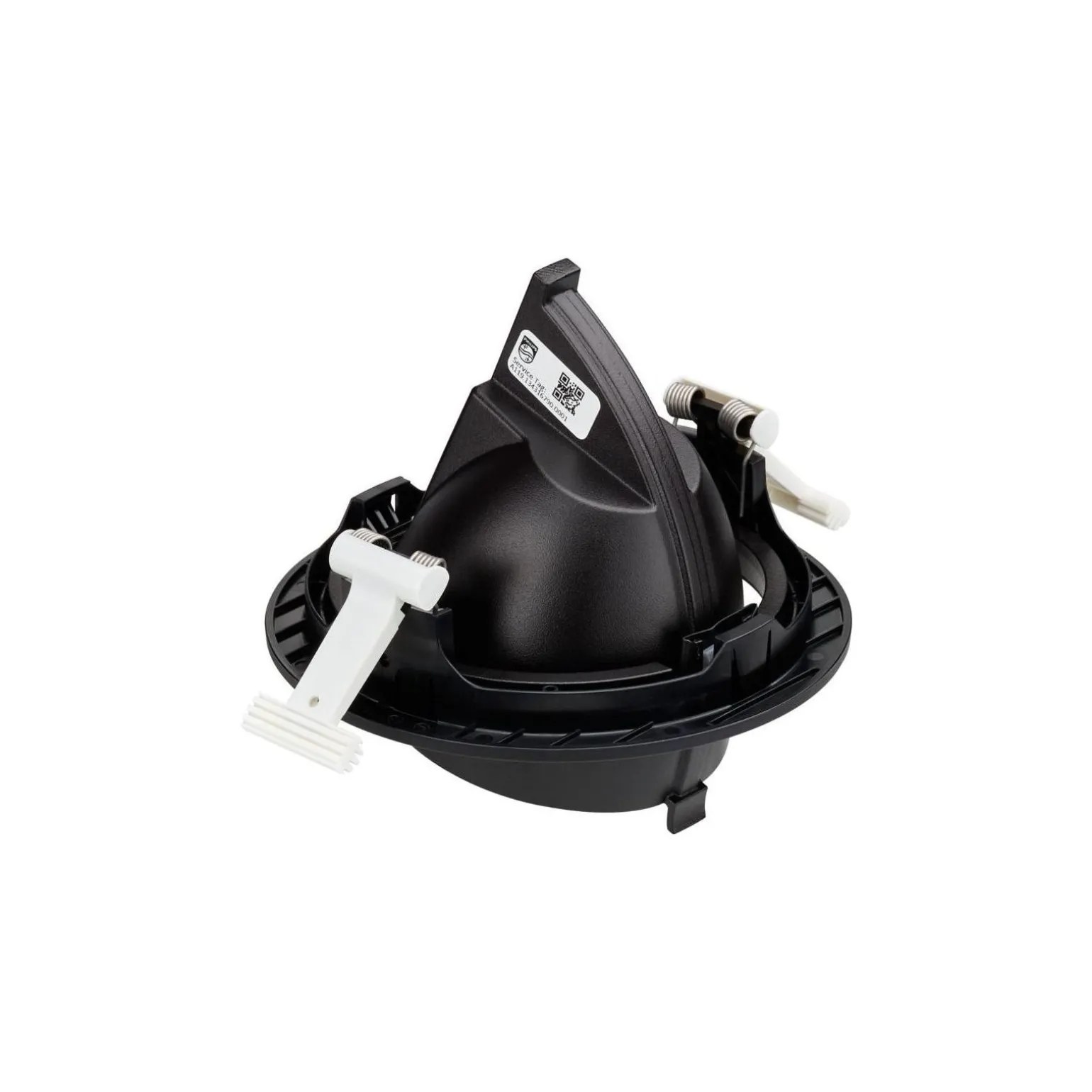 Philips LED Spot Greenspace Accent Elbow Aluminium Svart 31W 3900lm 36D - 930 Varm Vit | 163mm - IP20 - Bästa Färgåtergivning - Interact Dimbar