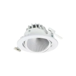 Philips LED Spot Greenspace Accent Cardanic Aluminium Vit 30.5W 2700lm 24D - 822 Extra Varm Vit | 163mm - IP20 - Interact Dimbar