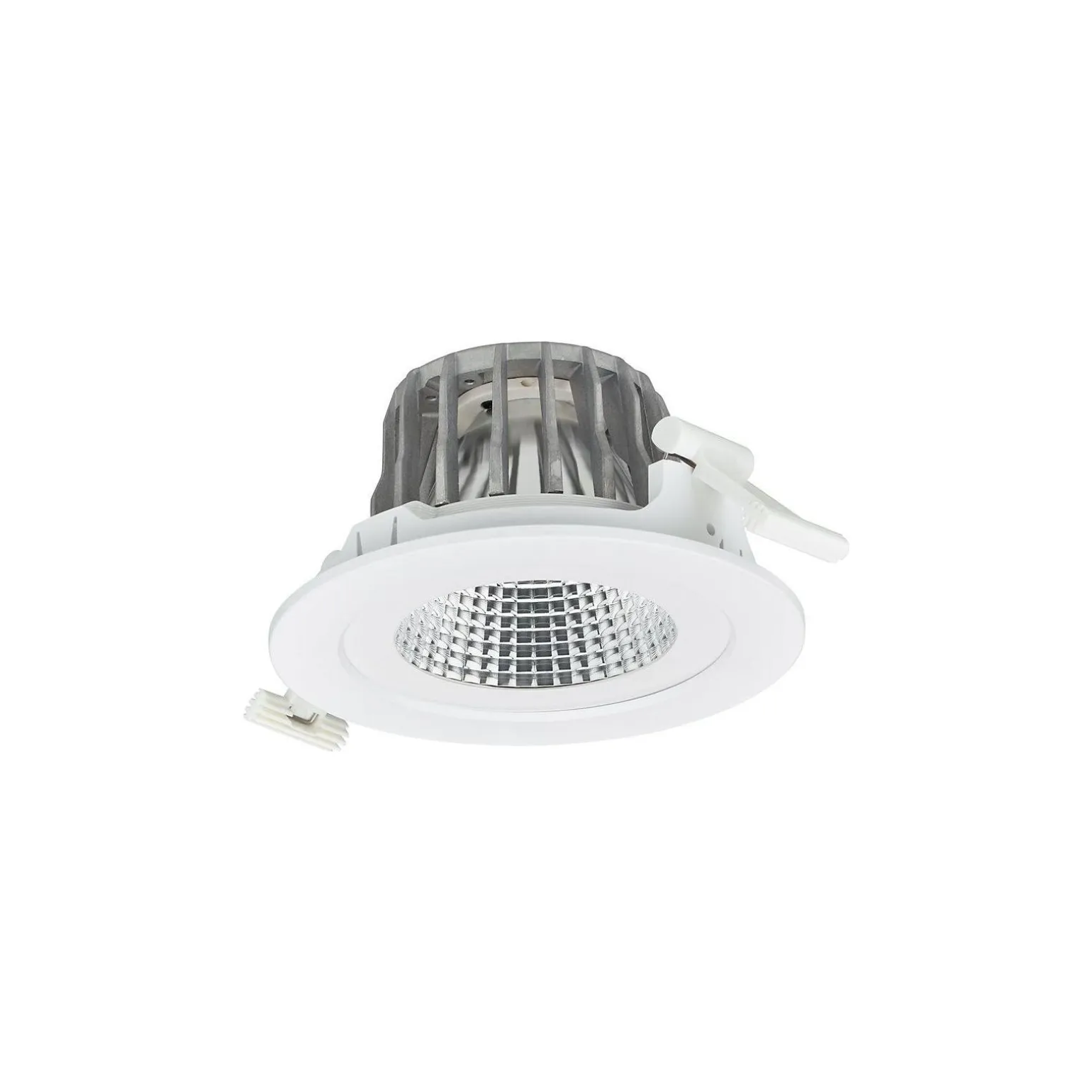 Philips LED Spot Greenspace Accent Fast Aluminium Vit 31W 3900lm 36D - 930 Varm Vit | 163mm - IP20 - Bästa Färgåtergivning - Dali Dimbar