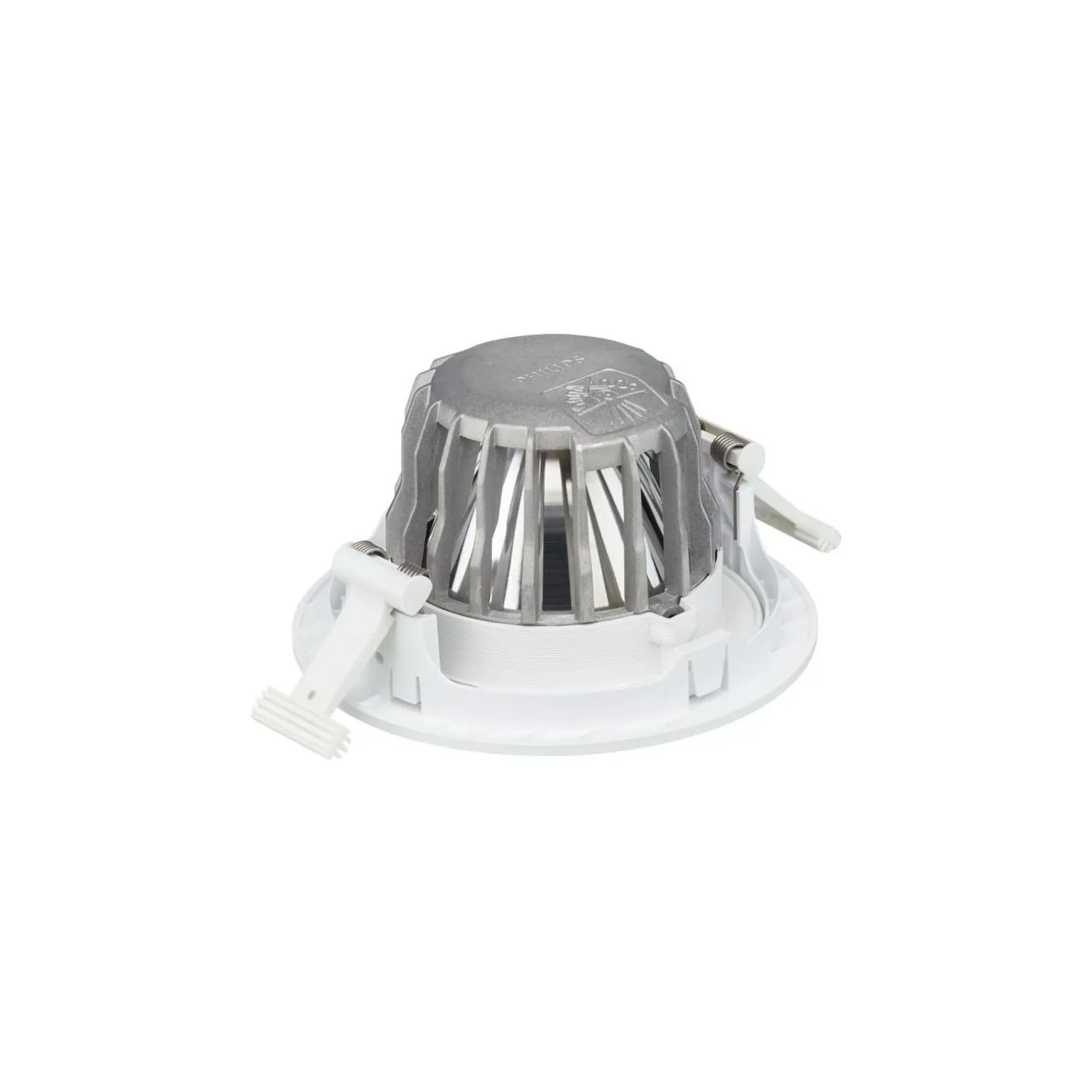 Philips LED Spot Greenspace Accent Fast Aluminium Vit 31W 3900lm 36D - 930 Varm Vit | 163mm - IP20 - Bästa Färgåtergivning - Dali Dimbar