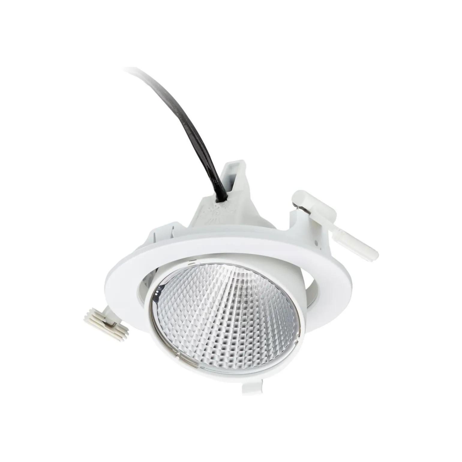Philips LED Spot Greenspace Accent Elbow Aluminium Vit 31W 3900lm 36D - 930 Varm Vit | 163mm - IP20 - Bästa Färgåtergivning - Dali Dimbar