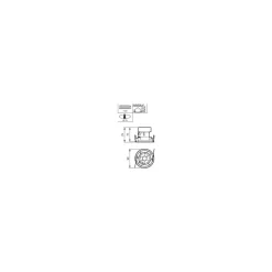Philips LED Spot Greenspace Evo Mini Fast Vit 6.6W 700lm 36D - 830 Varm Vit | 90mm - IP20