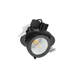 Philips LED Spot LuxSpace Accent Compact Svart RS772B 26W 2700lm 36D - 930 Varm Vit | 134mm - Bästa Färgåtergivning