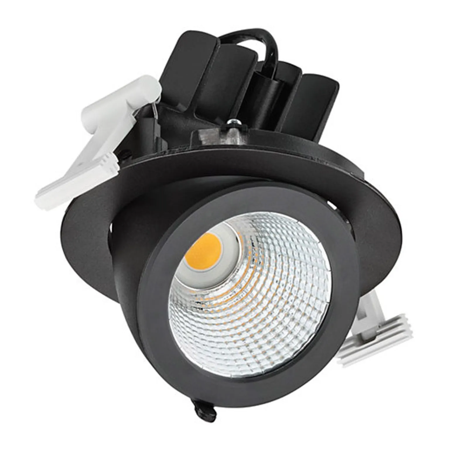 Philips LED Spot LuxSpace Accent Compact Svart RS772B 26W 2700lm 36D - 930 Varm Vit | 134mm - Bästa Färgåtergivning