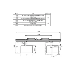 Philips LED Spårbelysning GreenSpace Evo Projektor Vit 59W 8000lm 41x80D - 830 Varm Vit