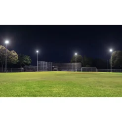 Philips LED Strålkastare Coreline BVP130 Grå 109W 16000lm 70x21D - 740 Kallvit | IP66 - Symmetrisk