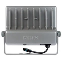 Philips LED Strålkastare Coreline BVP125 Grå 95W 12000lm 9-41x102D - 740 Kallvit | IP66 - Asymmetrisk
