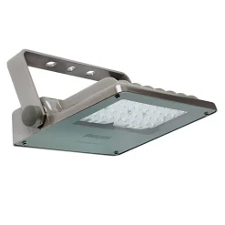 Philips LED Strålkastare Coreline BVP125 Grå 95W 12000lm 9-41x102D - 740 Kallvit | IP66 - Asymmetrisk
