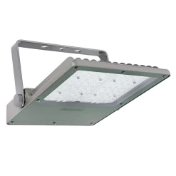 Philips LED Strålkastare Coreline BVP130 Grå 141W 21000lm 52x102D - 740 Kallvit | IP66 - Asymmetrisk