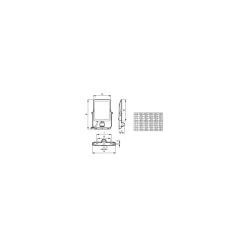 Philips LED Strålkastare Ledinaire BVP167 20W 2400lm 110D - 830-840-865 CCT | IP65 - Rörelse- och Ljussensor - Symmetrisk