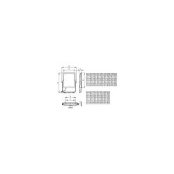 Philips LED Strålkastare Ledinaire BVP167 30W 3600lm 110D - 830-840-865 CCT | IP65 - Symmetrisk