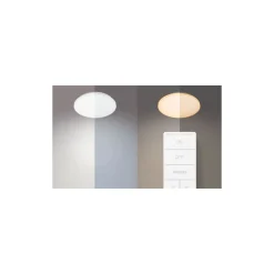 Philips LED Taklampa Izso Vit 40W 4300lm - 827-865 Justerbar Vit | Dimbar - Fjärrkontroll