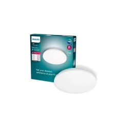 Philips LED Taklampa Izso Vit 24W 2500lm - 827-865 Justerbar Vit | Dimbar - Fjärrkontroll