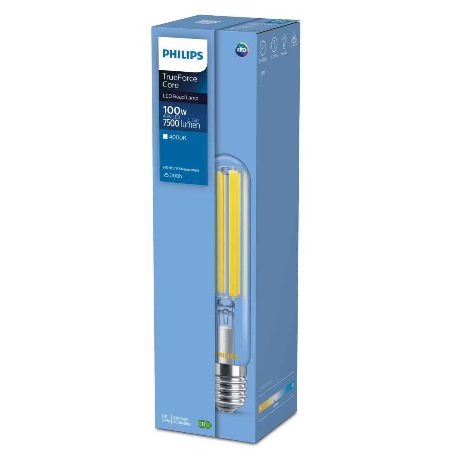 Philips LED TrueForce Core E40 45W 8800lm 300D - 730 Varm Vit | Ersättare 90W