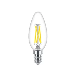 Philips MASTER LED E14 Kronljus Filament Klar 2.5W 340lm - 922-927 Dim To Warm | Bästa Färgåtergivning - Dimbar - Ersättare 25W