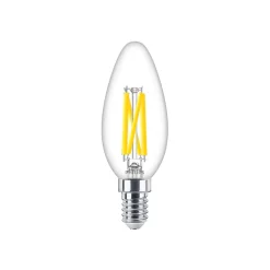 Philips MASTER LED E14 Kronljus Filament Klar 3.4W 470lm - 922-927 Dim To Warm | Bästa Färgåtergivning - Dimbar - Ersättare 40W