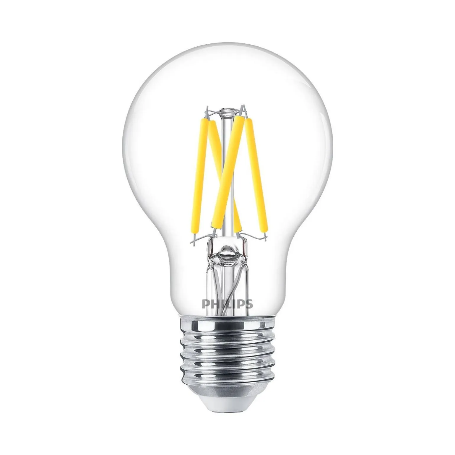 Philips Master LED E27 Päron Filament Klar 3.4W 470lm - 922-927 Dim To Warm | Bästa Färgåtergivning - Dimbar - Ersättare 40W