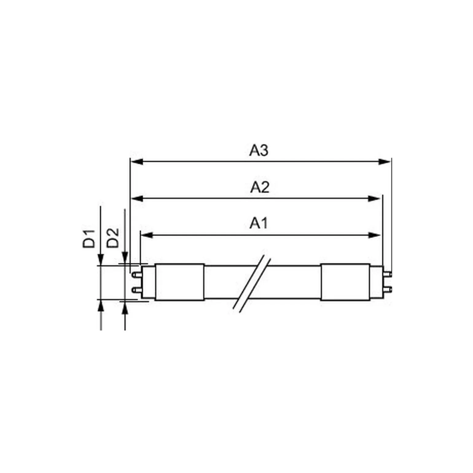 Philips Master LED Rör T8 (EM/Mains) High Output T8 7.6W 1090lm - 830 Varm Vit | 60cm - Ersättare 18W