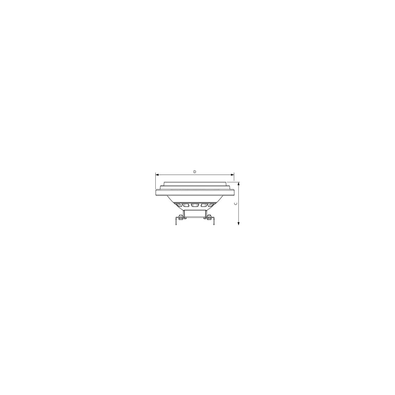 Philips MASTER LED Spot G53 AR111 10.8W 600lm 9D - 927 Extra Varm Vit | Bästa färgåtergivning - Dimbar - Ersättare 50W