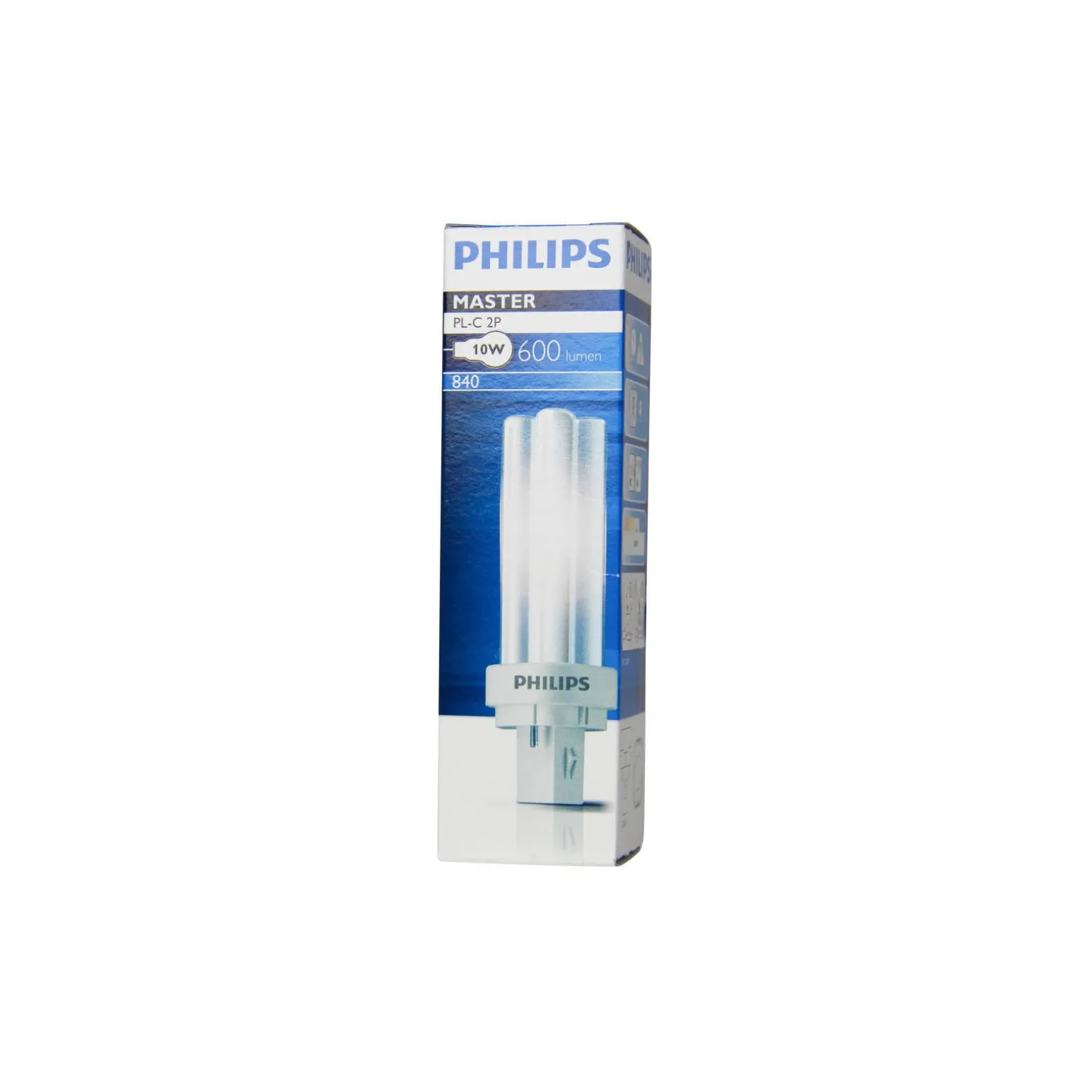 Philips MASTER PL-C 10W - 840 Kallvit | 2-Stift