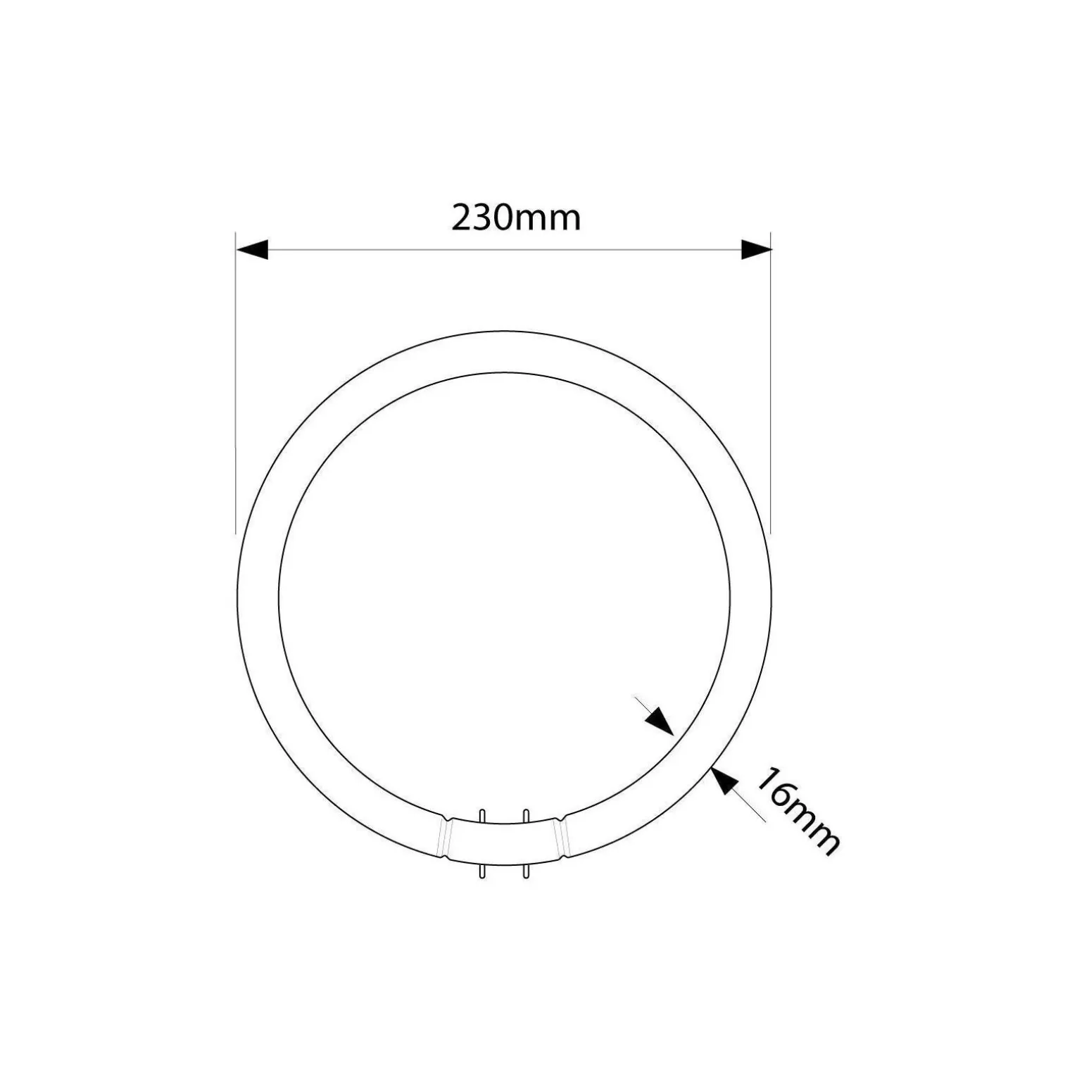 Philips MASTER TL5C Cirkulär 22W - 830 Varm Vit | 22cm