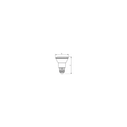 Philips Master Value LED Lampa Reflektor E27 PAR20 6W 515lm 40D - 930 Varm Vit | Bästa färgåtergivning - Dimbar - Ersättare 50W