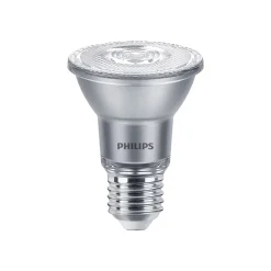 Philips Master Value LED Lampa Reflektor E27 PAR20 6W 500lm 40D - 927 Extra Varm Vit | Bästa färgåtergivning - Dimbar - Ersättare 50W