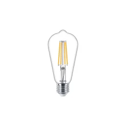 Philips MASTER Value LED Lampa E27 Edison Filament Klar 5.9W 806lm - 927 Extra Varm Vit | Bästa färgåtergivning - Ersättare 60W